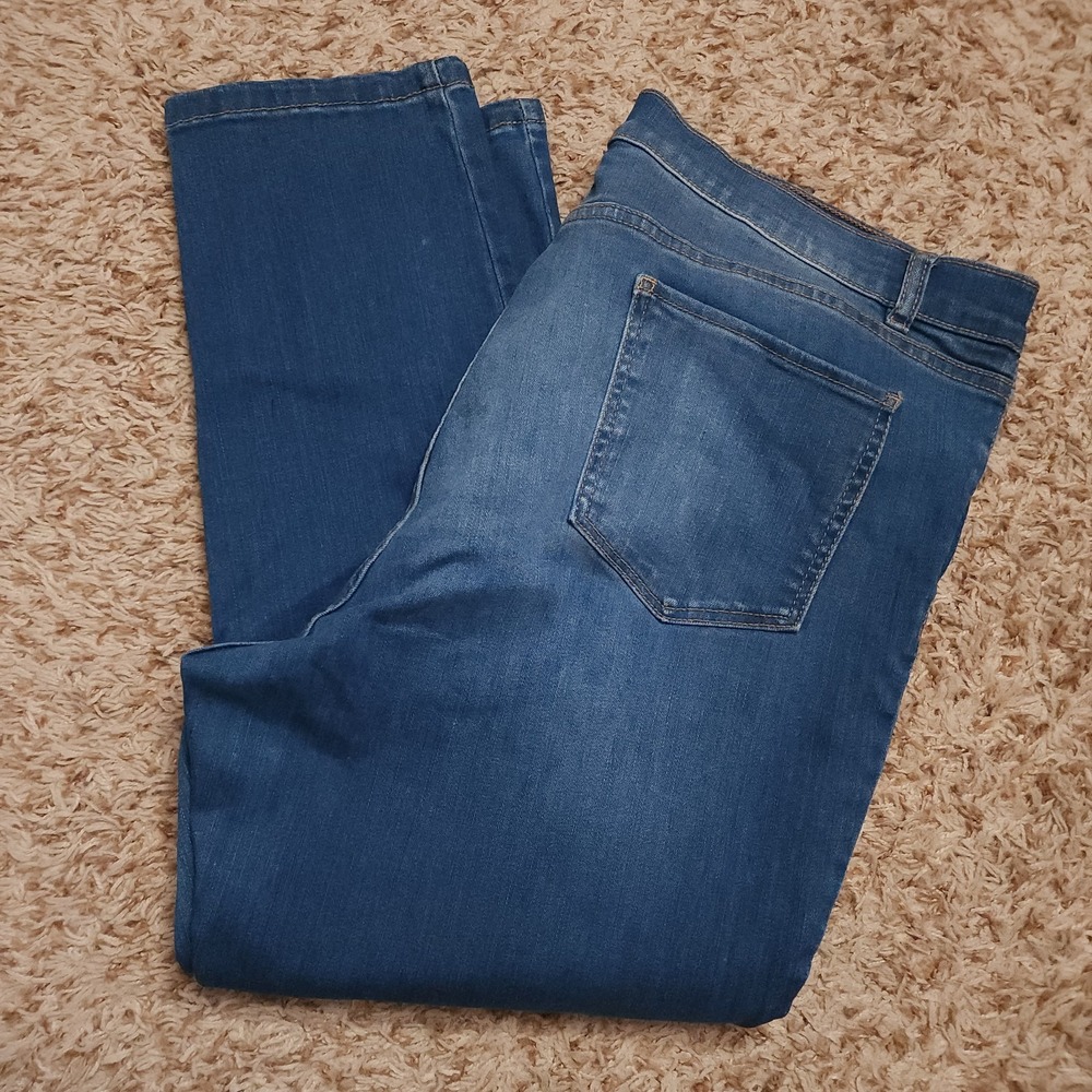 New York & Company Soho Jeans Womens 20 Legging Crop‎ High Rise Pants